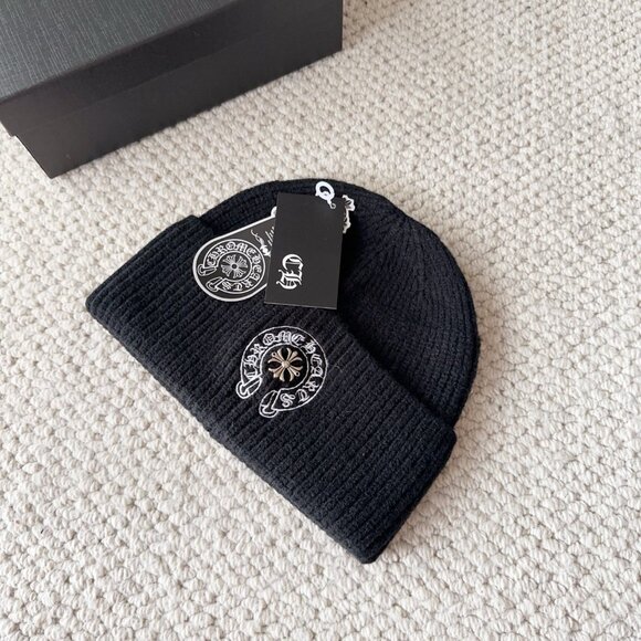Chrome Hearts Autumn/Winter Wool Knitted Beanie - Picture 1 of 8